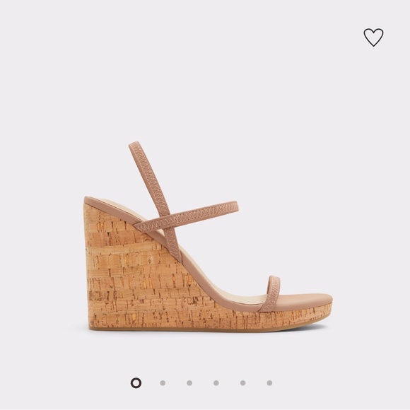 ALDO beige wedges - Picture 6 of 10